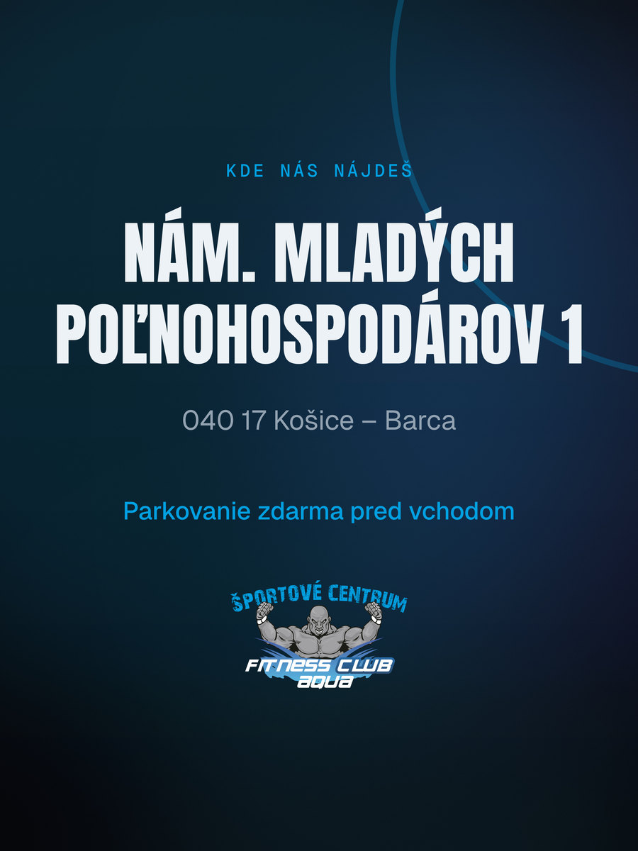 Príspevok na Instagrame: adresa klubu na Námestí mladých poľnohospodárov 1 v Košiciach-Barci
